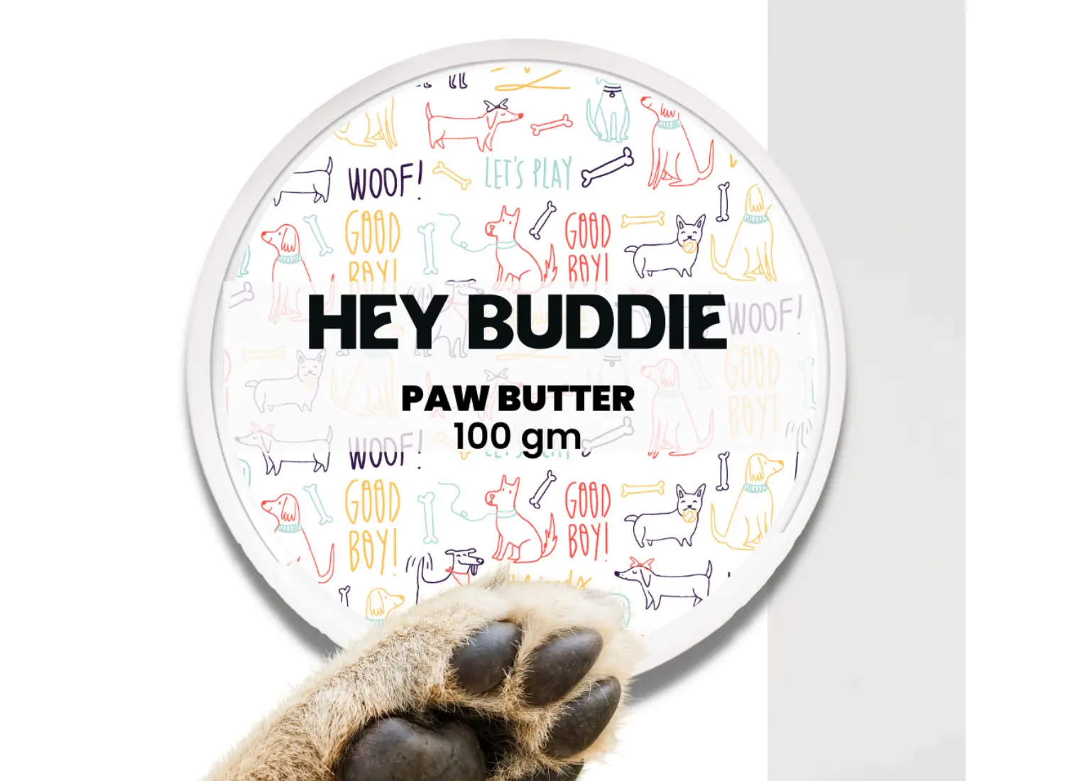 Dog paw outlet butter